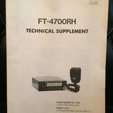 Yaesu FT-4700RH Service Manual