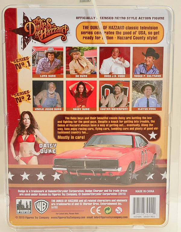 2015 Figures Toy Co Series 3 Daisy Duke Red Bikini Action Figure