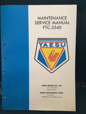 Yaesu FTC-5340 Service Manual