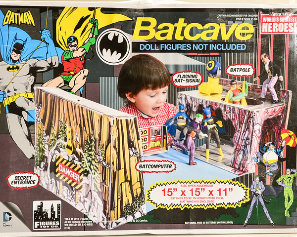 2015 Figures Toy Co. Batcave Retro Playset