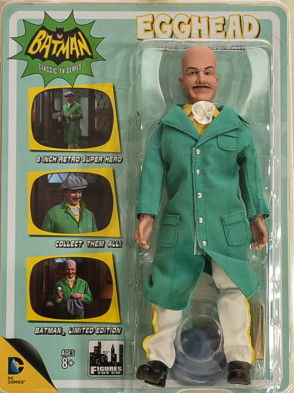 2015 Figures Toy Co Batman Classic TV Series Egghead Sandwich Delivery Variant 8" Limited Edition Action Figure