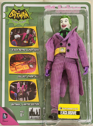 2015 Batman Classic TV Series Entertainment Earth Exclusive The Joker Utility Belt Variant 8 Inch Action Figure RARE