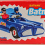 2017 DC Comics Retro Batman Batmobile Playset (Blue)