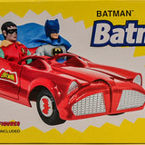 2017 DC Comics Retro Batman Batmobile Playset (Red)