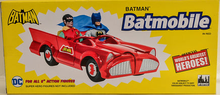 2017 DC Comics Retro Batman Batmobile Playset (Red)