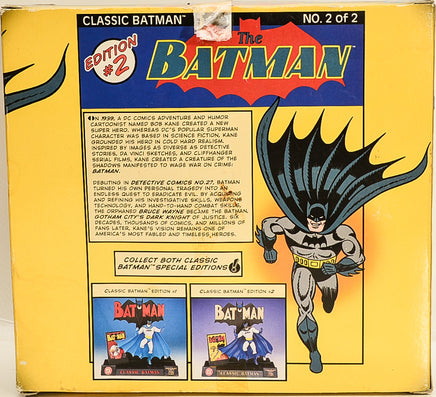1998  Kenner Bob Kane Classic Batman Edition #2 DC Comics Statue