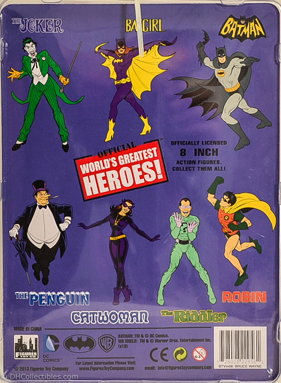 2013 Worlds Greatest Heroes  Series 2 Bruce Wayne Action Figure