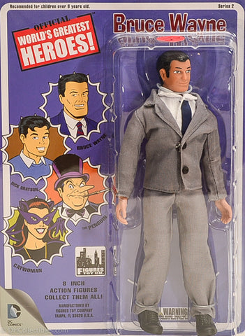 2013 Worlds Greatest Heroes  Series 2 Bruce Wayne Action Figure