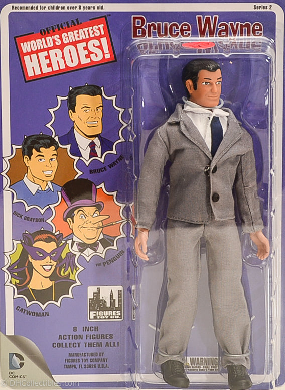 2013 Worlds Greatest Heroes  Series 2 Bruce Wayne Action Figure