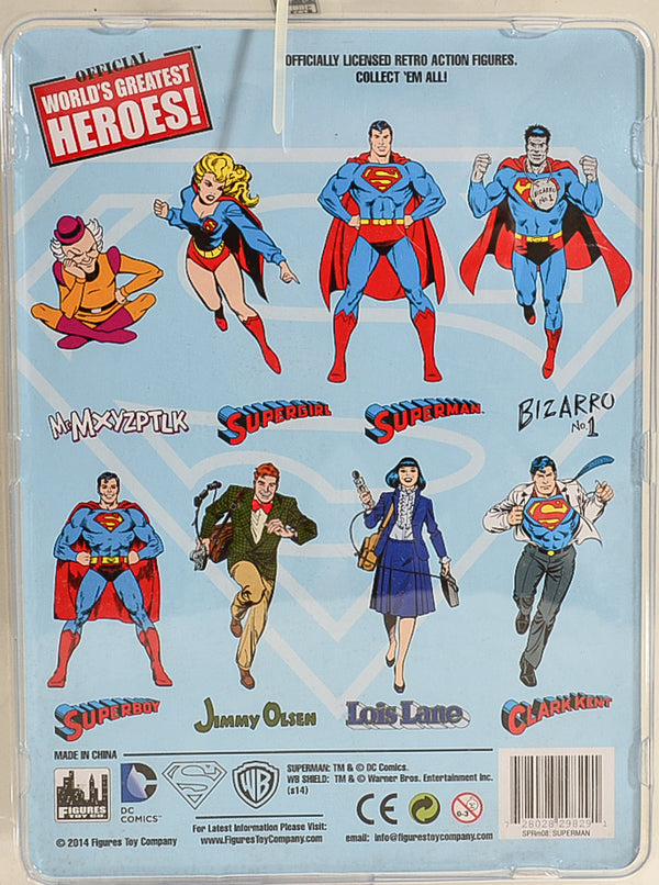 2014 Superman Retro Series 1  Early Bird First Release Superman 8" Action Figure