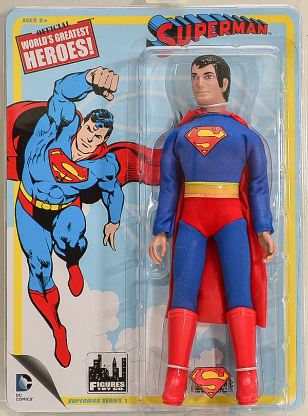 2014 Superman Retro Series 1  Early Bird First Release Superman 8" Action Figure