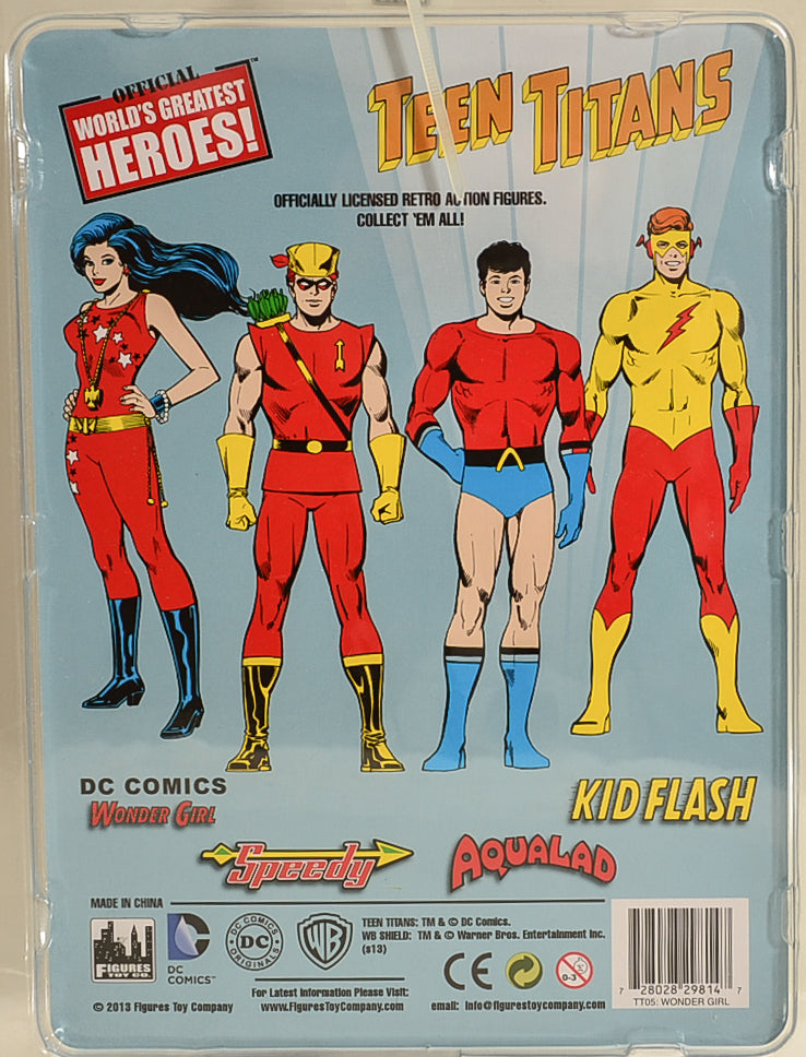 2013 Teen Titans Retro 7 Inch Series 1 Wonder Girl Action Figure