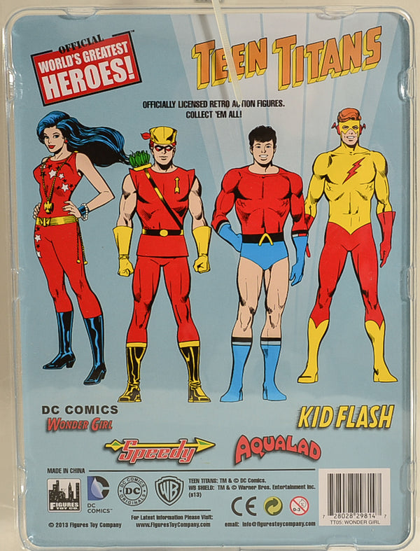 2013 Teen Titans Retro 7 Inch Series 1 Wonder Girl Action Figure