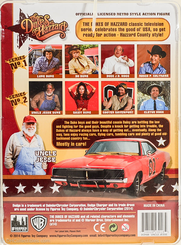 2014 The Dukes of Hazzard Series 2 Uncle Jesse Action Figure
