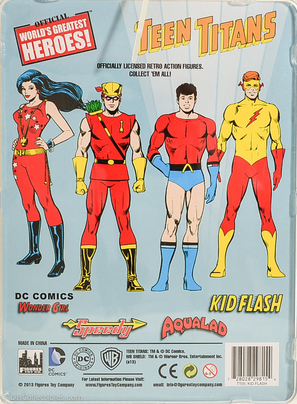 2013 Worlds Greatest Heroes Teen Titans Kid Flash Action Figure