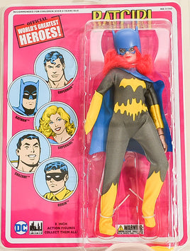 2017 Figures Toy Co Batgirl Gray Costume 8" Mego Retro Action Figure
