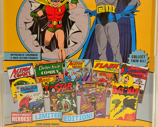 2015 Figures Toy Co "First Appearances" Series 1 Removable Cowl Batman Action Figure