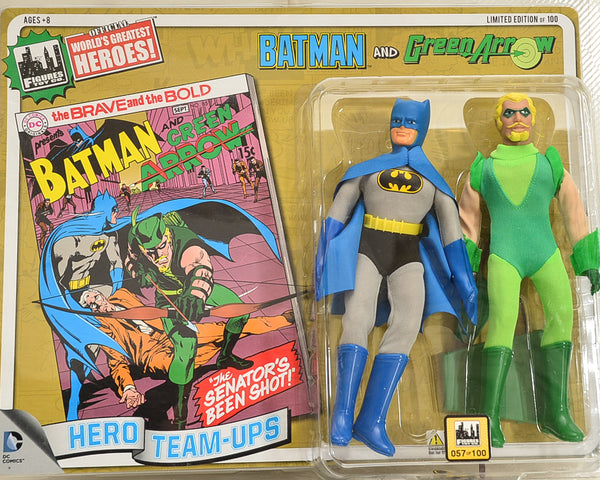 2014 DC Comics Series 2 Hero Team-ups Two Pack - Batman and Green Arrow  Limited Edition Action Figures
