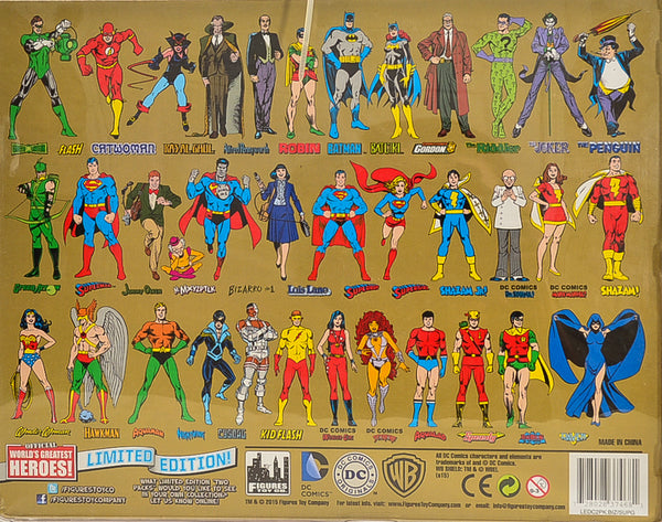2015 DC Superhero Limited Edition Series 4 Two-Packs -  Bizarro vs  Supergirl 8" Action Figures