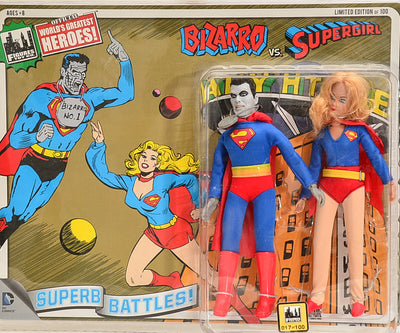 2015 DC Superhero Limited Edition Series 4 Two-Packs -  Bizarro vs  Supergirl 8