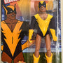 2015 Figures Toy Co Super Friends Series 2 Black Vulcan Action Figure 8" Mego Retro
