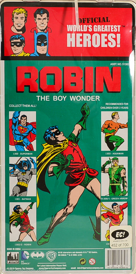 2015 DC Comics EC Exclusive Robin the Boy Wonder 8" Action Figure Limited Edition RARE