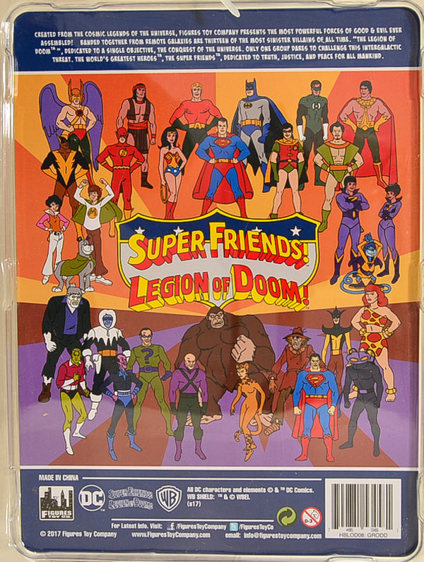 2017 Figures Toy Co Super Friends Series 6 Gorilla Grodd  Action Figure 8" Mego Retro