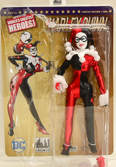 2016 DC Comics 8 Inch Retro Mego Batman Harley Quinn Action Figure Limited Edition of 500