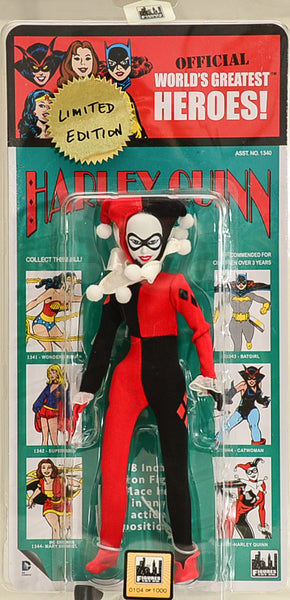 2016 DC Comics 8 Inch Retro Mego Batman Harley Quinn Action Figure Limited Edition of 500