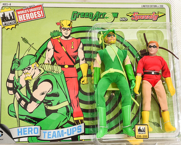 2015 DC Comics Series 3 Hero Team-ups Two Pack - Green Arrow and Speedy Limited Edition Action Figures