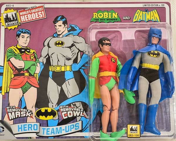 2014 DC Comics Series 1 Hero Team-ups Two Pack - Robin and Batman  Limited Edition Action Figures