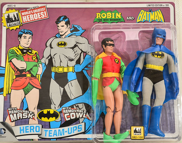 2014 DC Comics Series 1 Hero Team-ups Two Pack - Robin and Batman  Limited Edition Action Figures