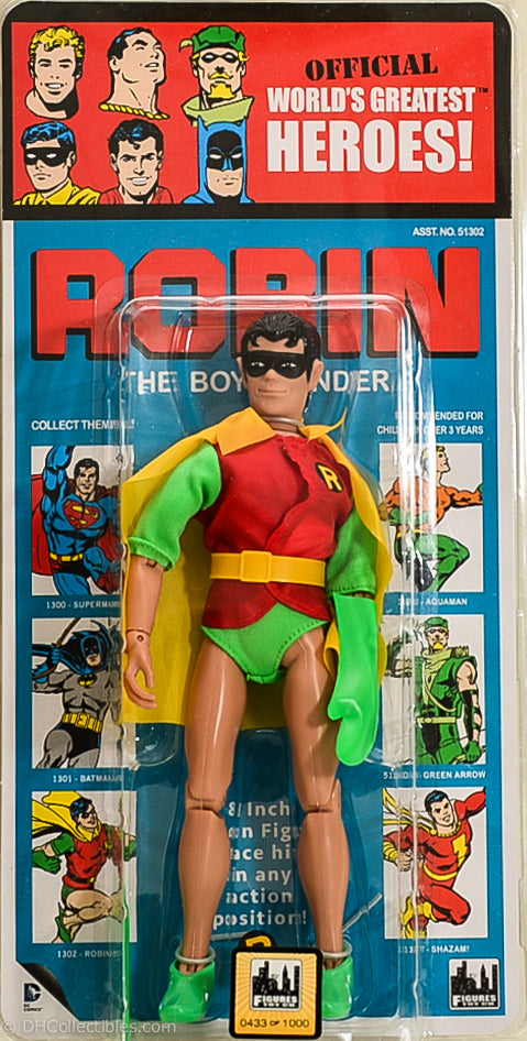 2015 DC Comics Kresge Style Robin The Boy Wonder 8" Action Figure Limited Edition