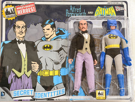 2015 DC Comics Secret Identities Two Pack Series 4 - Alfred Pennyworth and Batman  Limited Edition Action Figures