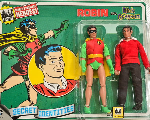 2016 DC Comics Secret Identities Two Pack - Robin and Dick Grayson Limited Edition Action Figures
