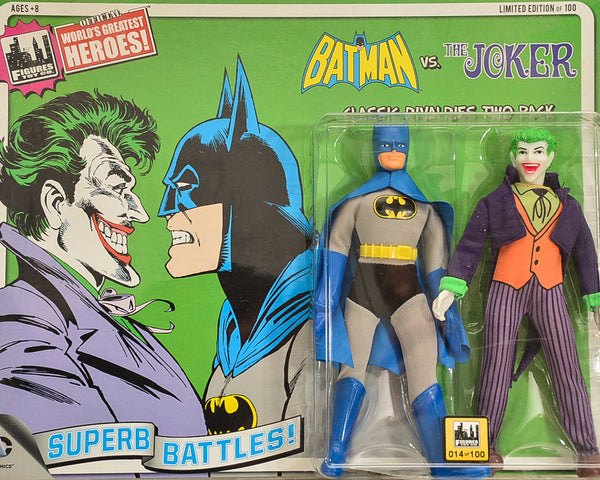 2014 DC Comics Series 1 Classic Rivalries Two Pack - Batman vs The Joker Limited Edition Action Figures