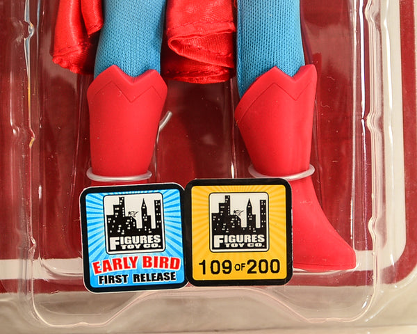 2017 Figures Toy Co Superman Exclusive 8 Inch Limited Edition 109 of 200