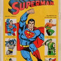 2015 DC Comics Kresge Style Superman 8" Action Figure Limited Edition 0075 of 1000