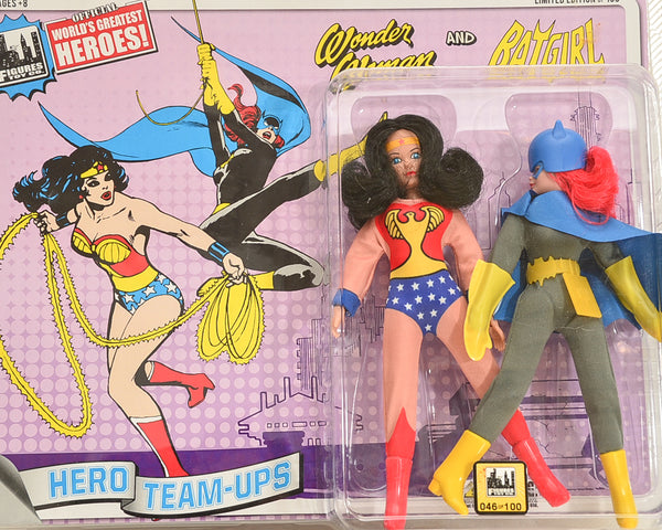 2015 DC Comics Series 3 Hero Team-ups Two Pack - Wonder Woman and Batgirl Limited Edition Action Figures