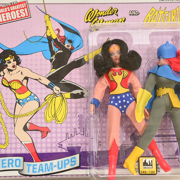 2015 DC Comics Series 3 Hero Team-ups Two Pack - Wonder Woman and Batgirl Limited Edition Action Figures