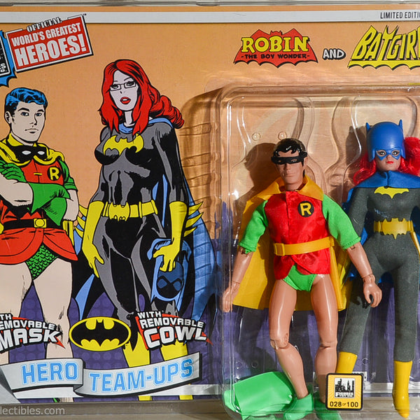 2014 DC Comics Series 2 Hero Team-ups Two Pack - Robin & Batgirl  Limited Edition Action Figures