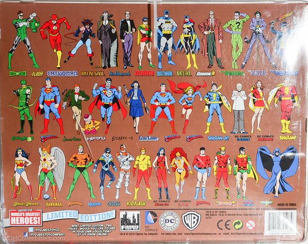 2015 DC Comics Series 3 Hero Team-ups Two Pack - Batman & Wonder Woman Limited Edition Action Figures