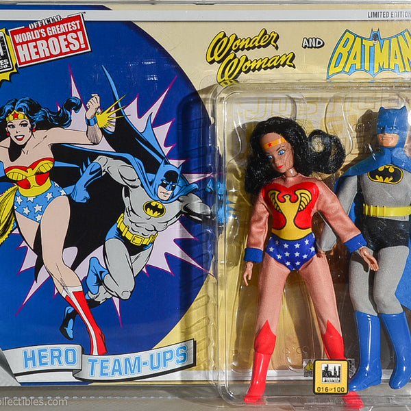 2015 DC Comics Series 3 Hero Team-ups Two Pack - Batman & Wonder Woman Limited Edition Action Figures