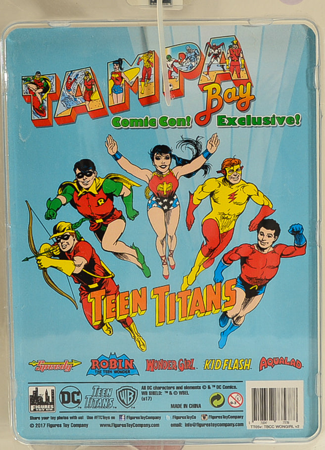 2017 Wonder Girl Teen Titan Variant-Emerald City Comics and Tampa Bay Comic Con Exclusive 8 Inch Limited Edition of 200