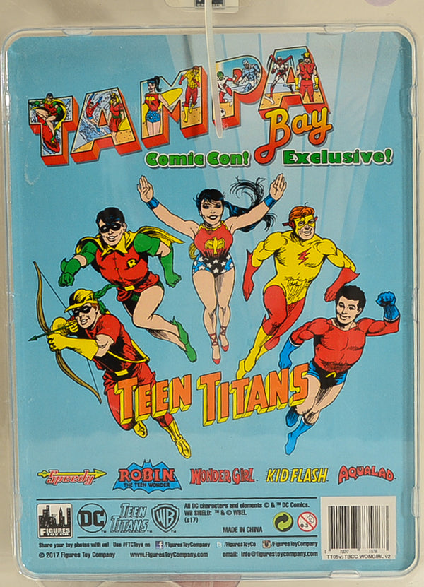 2017 Wonder Girl Teen Titan Variant-Emerald City Comics and Tampa Bay Comic Con Exclusive 8 Inch Limited Edition of 200