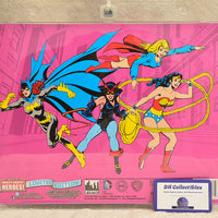 Wonder Woman, Supergirl, Batgirl and Catwoman.