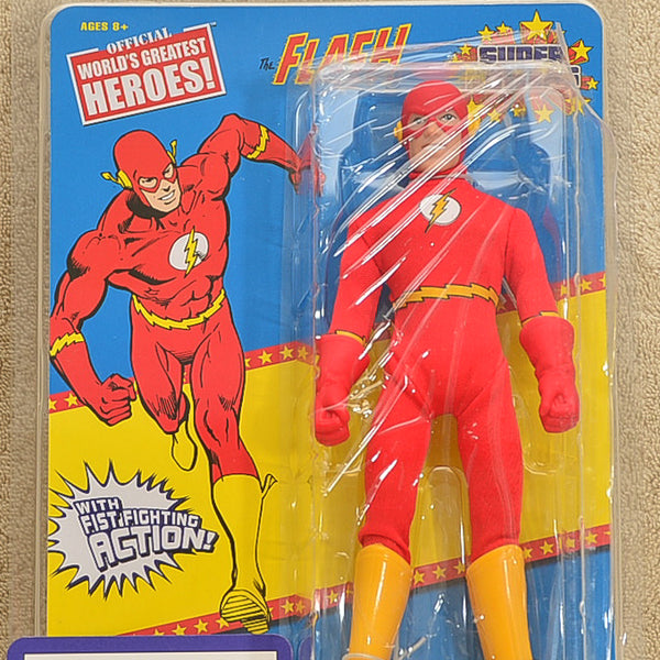 Figures Toy Co. - World's Greatest Heroes Series 3 - The Flash Super Powers  Action Figure 8" Mego Retro