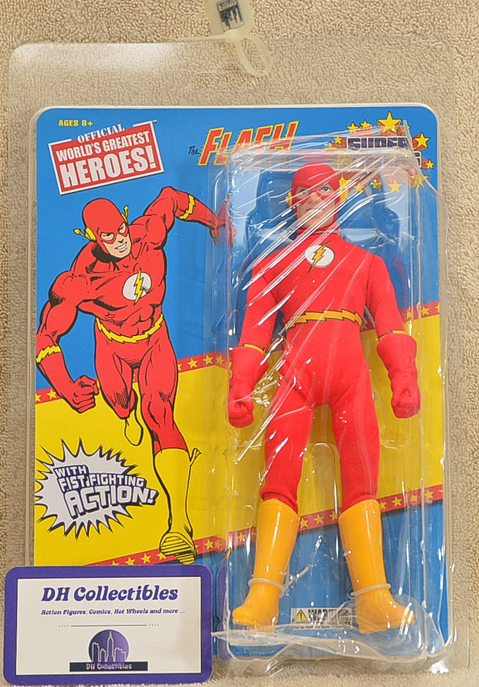 Figures Toy Co. - World's Greatest Heroes Series 3 - The Flash Super Powers  Action Figure 8" Mego Retro