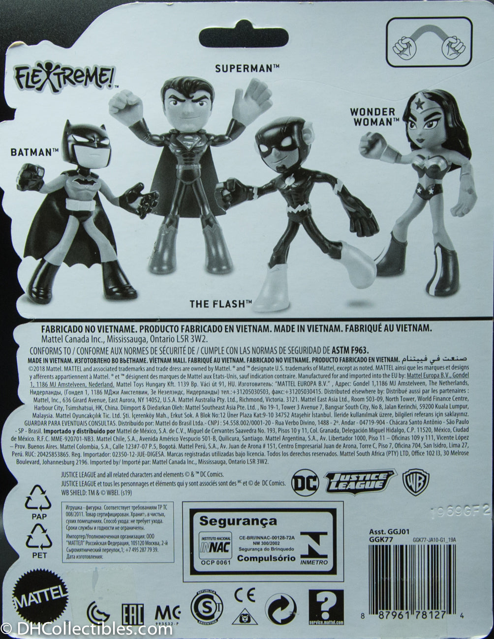 2018 Mattel DC Justice League Flextreme Wonder Woman 7 Inch Action Figure
