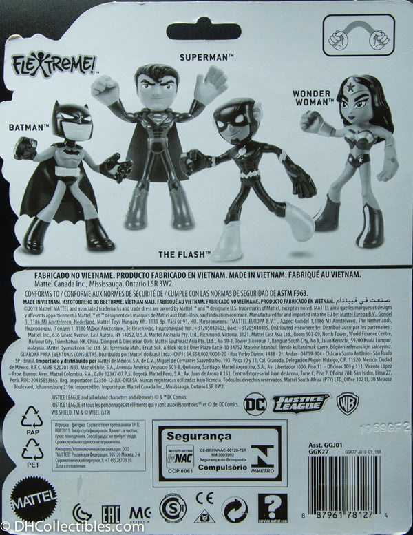 2018 Mattel DC Justice League Flextreme Wonder Woman 7 Inch Action Figure